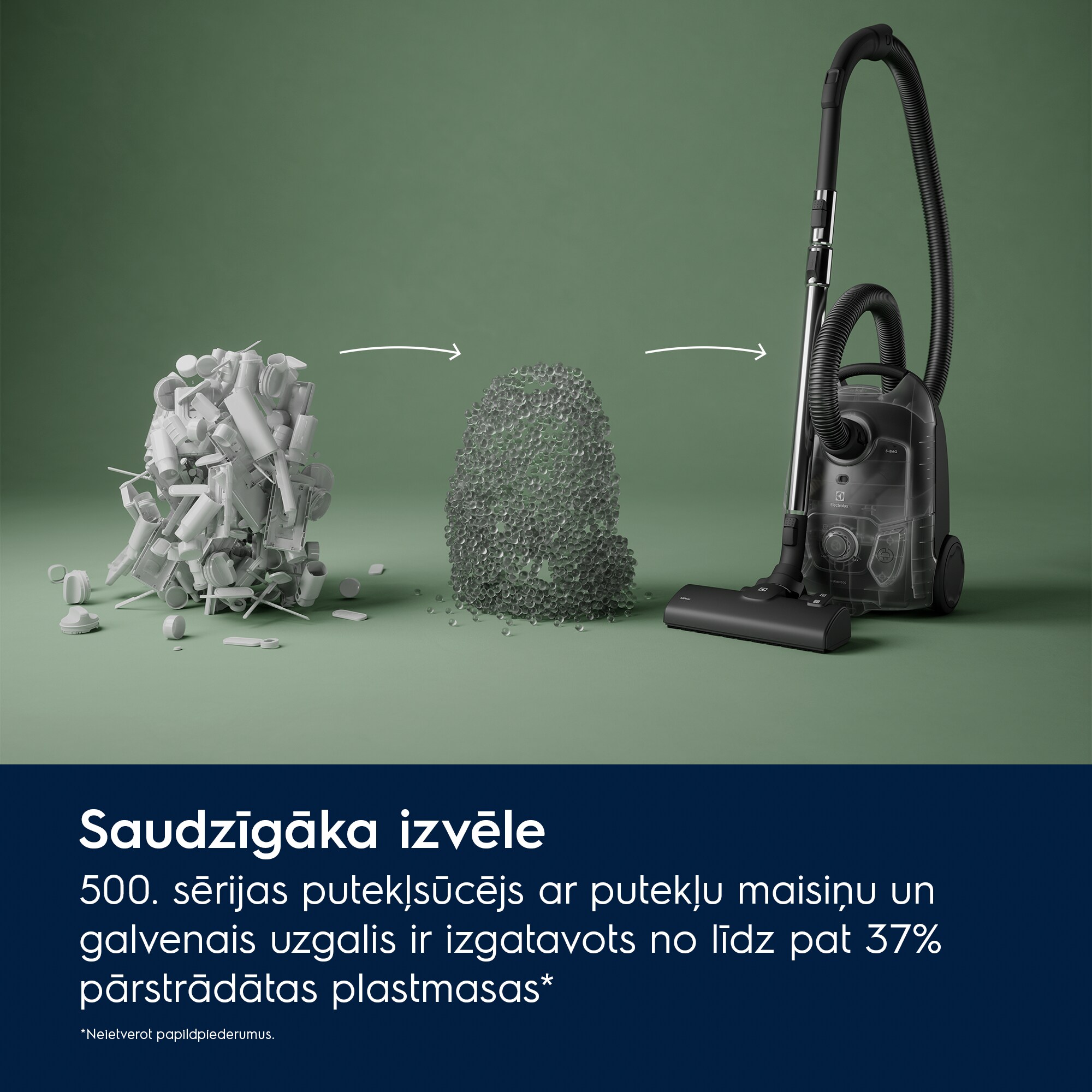 Electrolux - Putekļsūcējs ar vadu - EB51C2DB