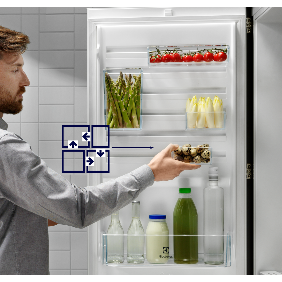 Electrolux - Brīvstāvošs ledusskapis - LRC8ME39B