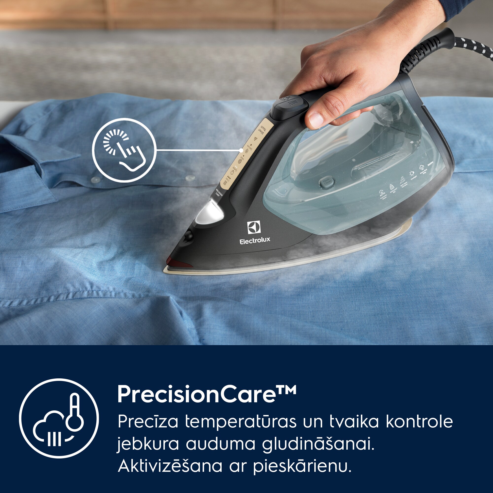 Electrolux - Tvaika gludeklis - E8SI2-8OG