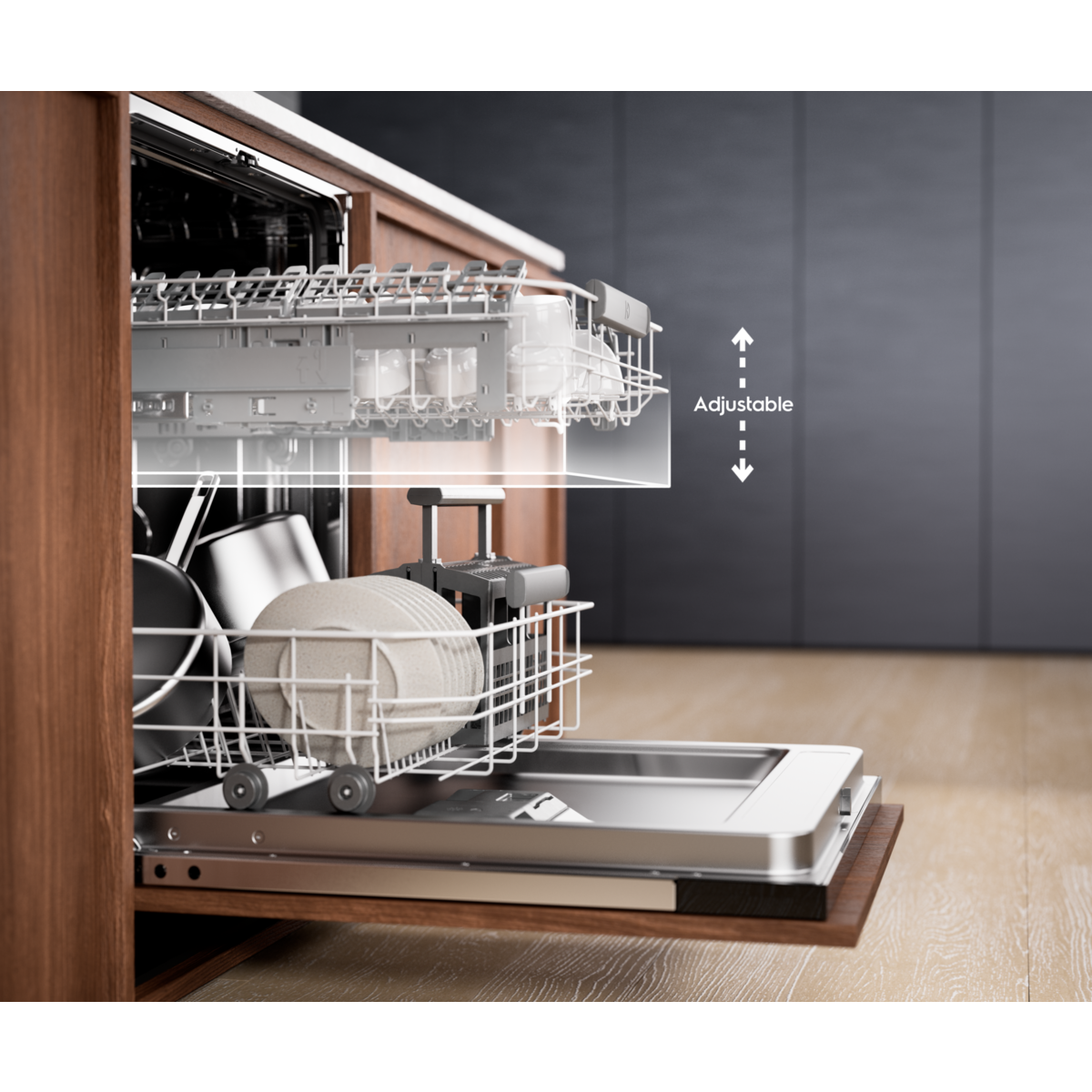 Electrolux - Brīvstāvoša trauku mazgājamā mašīna - ESM48210SX