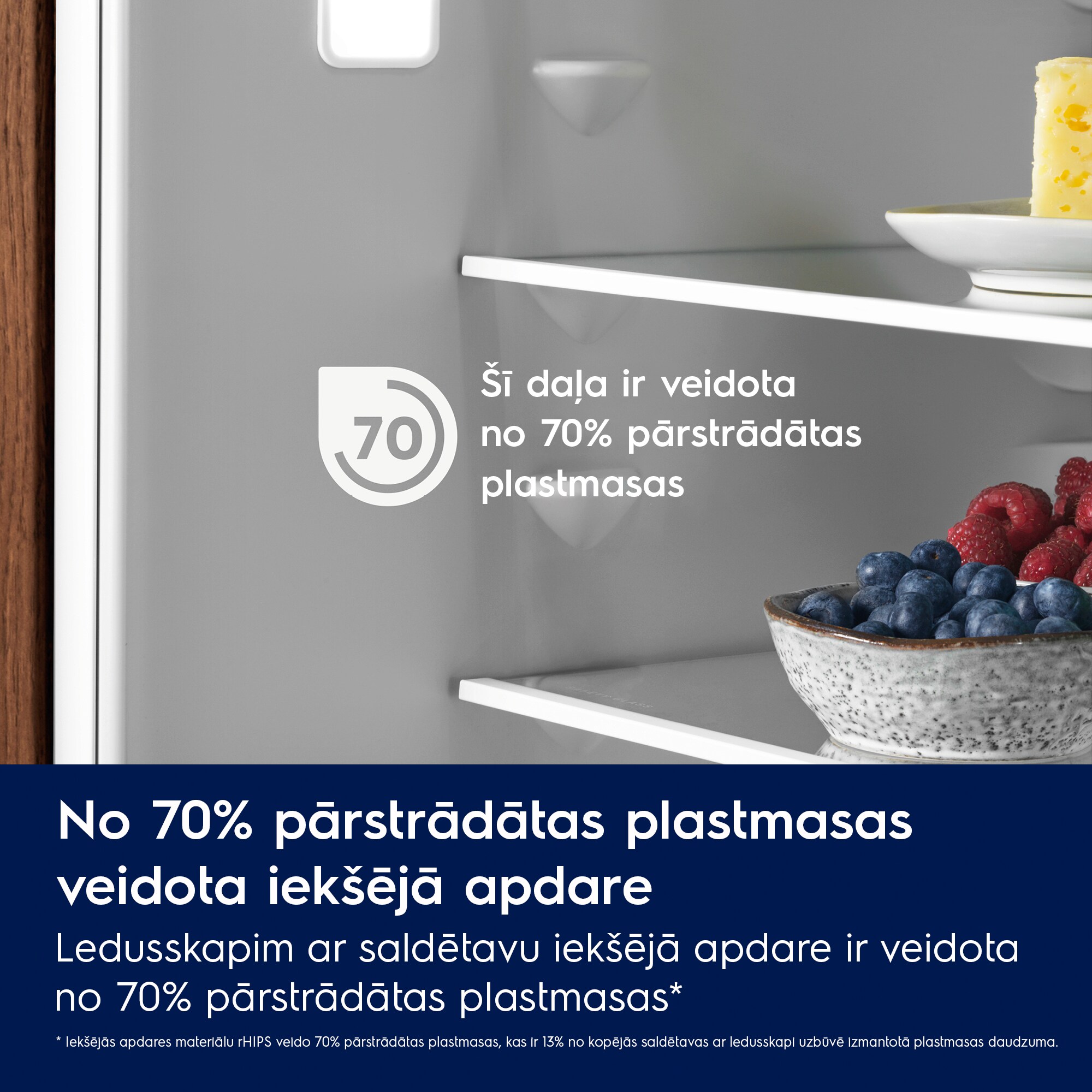 Electrolux - Iebūvējams ledusskapis ar saldētavu - ENCMUSP9S