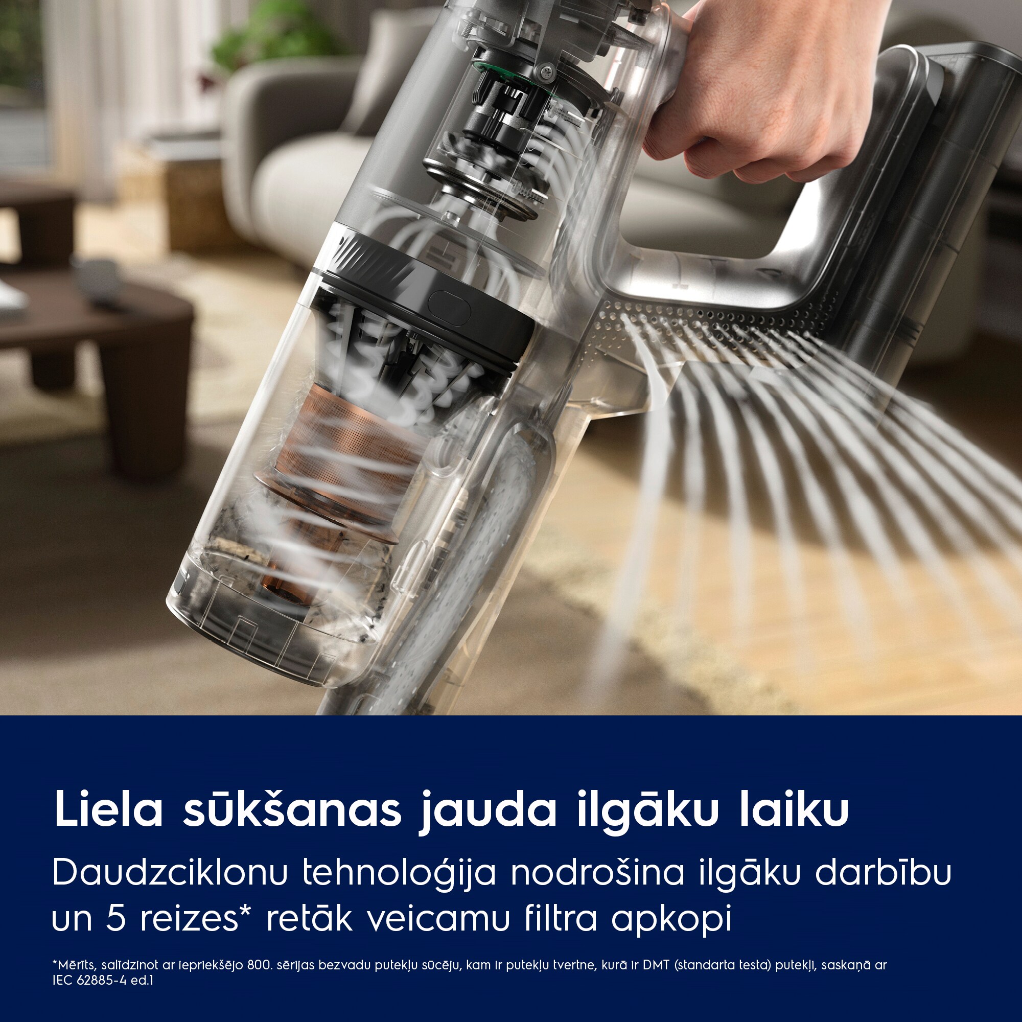 Electrolux - Bezvadu putekļsūcējs - EP83HB25UV