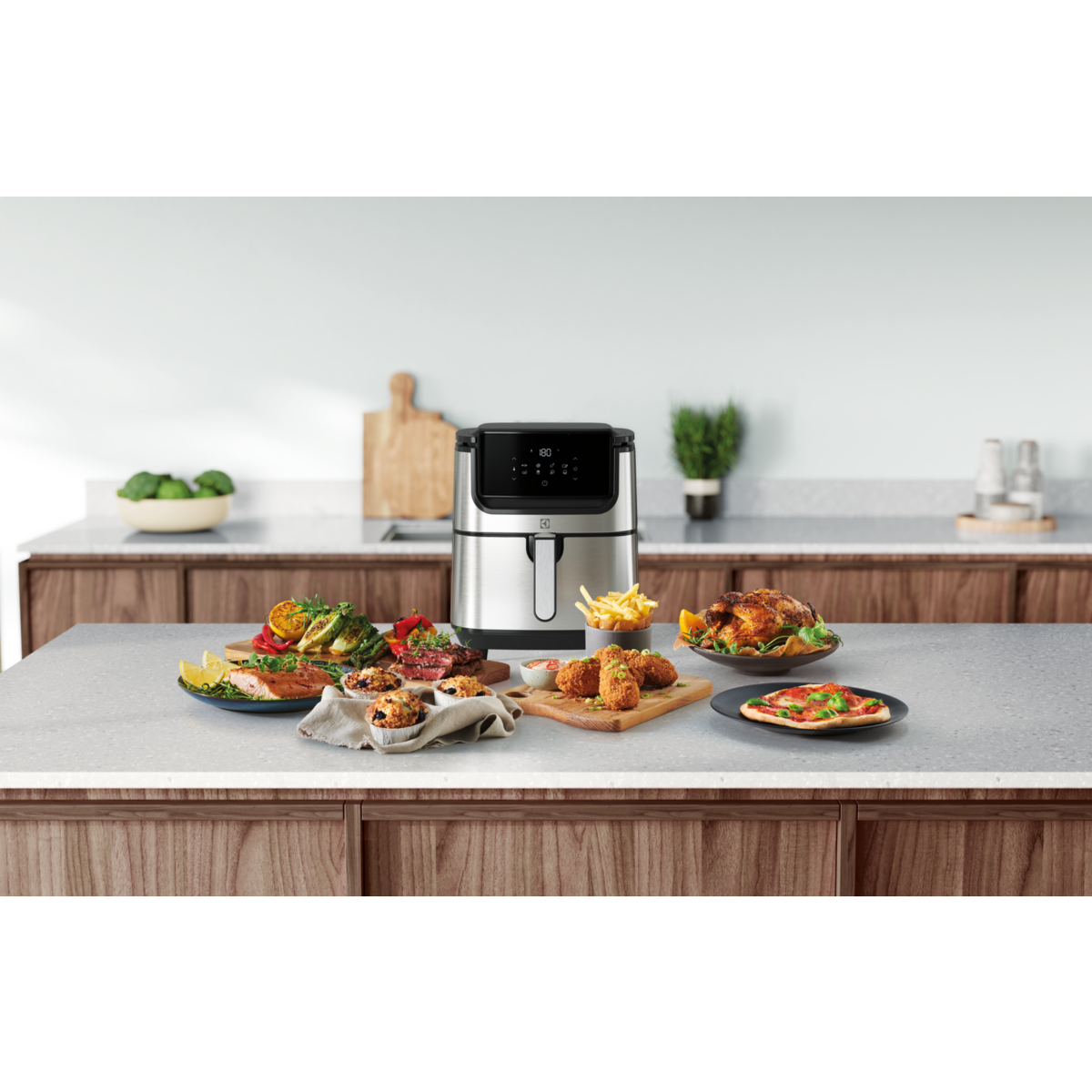 Electrolux - Karstā gaisa fritieri - E6AF1-6ST