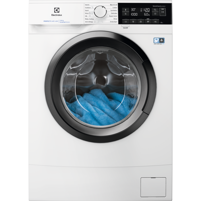 Electrolux - Priekšas ielādes veļas mašīna - EW6SM326S