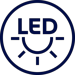 Uzgalis ar LED