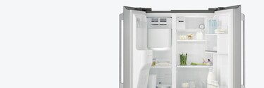 Electrolux Ledusskapis ar saldētavu Side by side