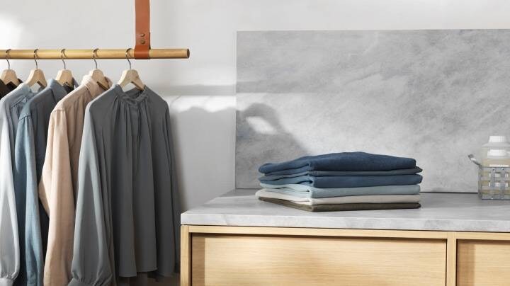 Sakārtotas un pakārtas drēbes