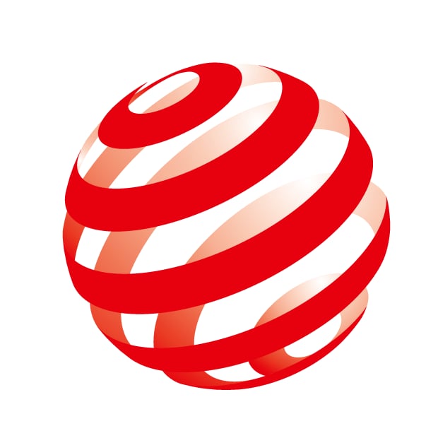Apbalvojuma "Red dot" logo